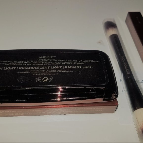 ⭐HOURGLASS SET Ambient Palette +2-Sided Brush $110 - Picture 5 of 16
